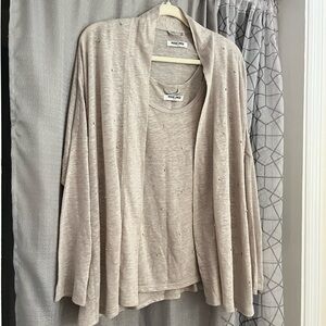 Max & Moi Linen Cardigan and Tank Top 42